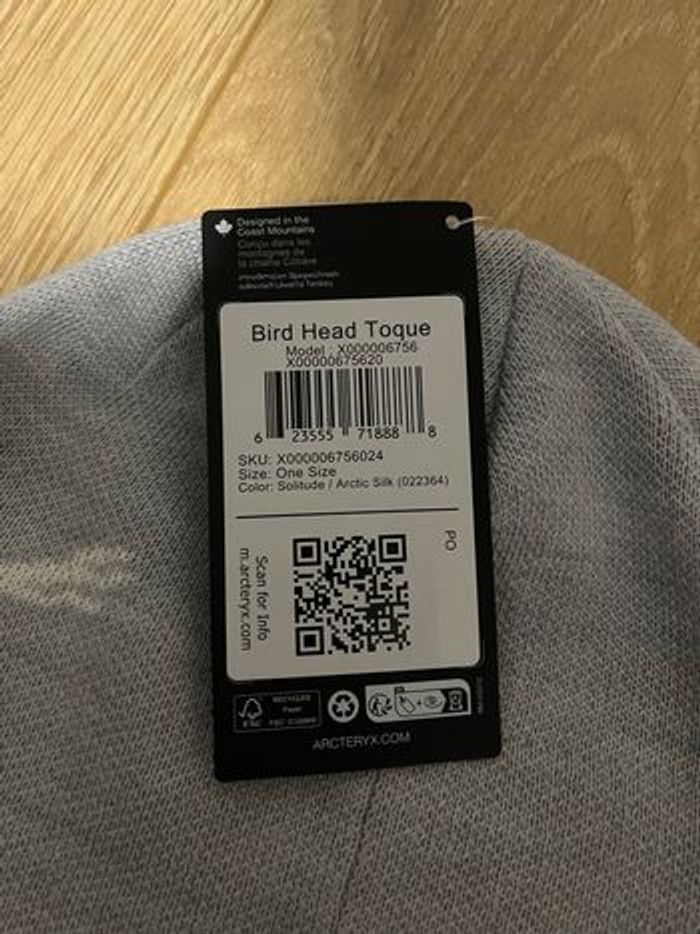 Arc’teryx Bird Head Toque Gris - photo numéro 3