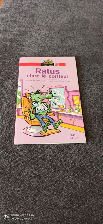 Livre ratus chez le coiffeur