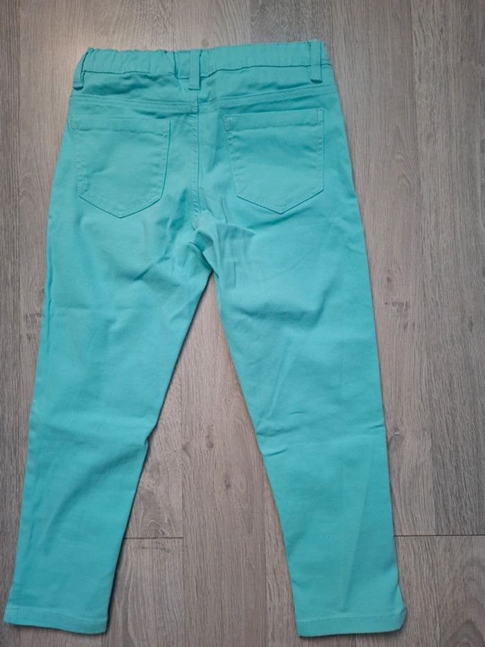 Lot de 2 pantacourts LH 10 ans fille rose et turquoise - photo numéro 6
