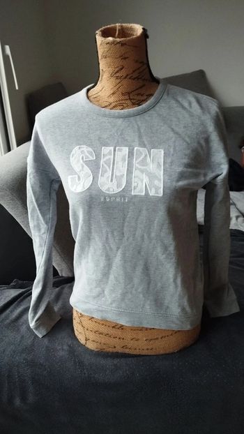 Sweat gris taille 12/13 ans Sun esprit