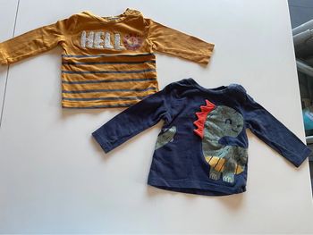 2 tee-shirts ML 9m