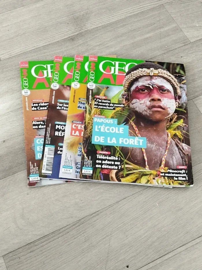 Lot de 13 magazines pour jeunes et ados L086 - photo numéro 3