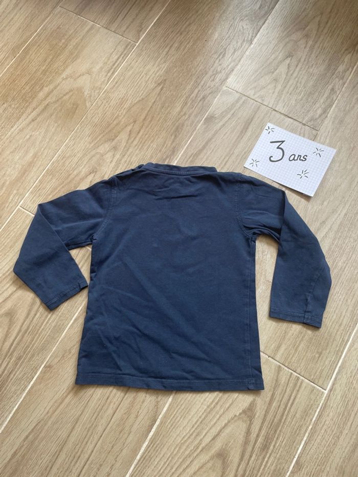 T-shirt manches longues 3 ans - photo numéro 2