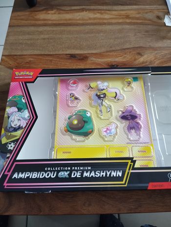 Page de figurines en acrylique neuf du coffret ampibidou ex