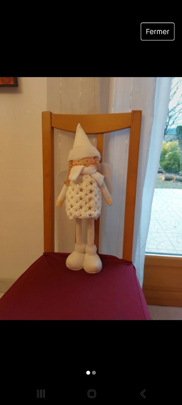 Poupée déco ange de noel