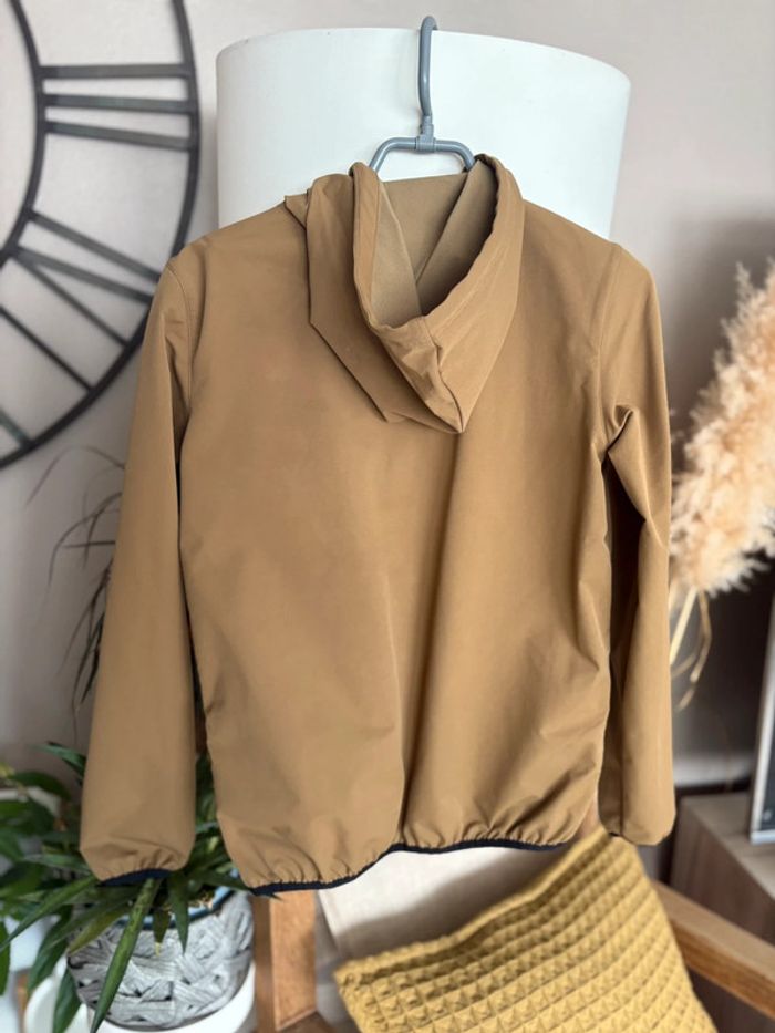 Veste K-Way - marron/beige - taille S/36 - en très bon état - porté 1 fois - photo numéro 6