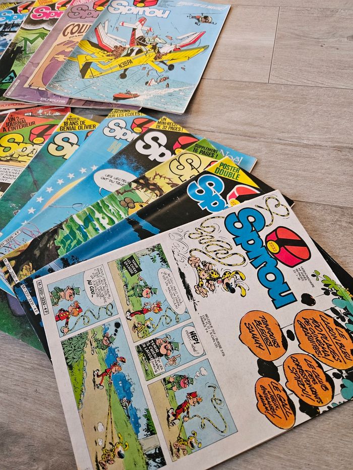Gros lot Spirou magazines 1980 - photo numéro 4
