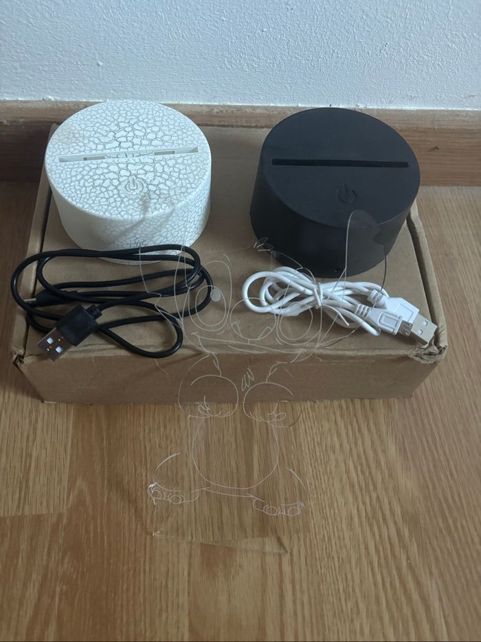 Lampe 3D stitch - photo numéro 3