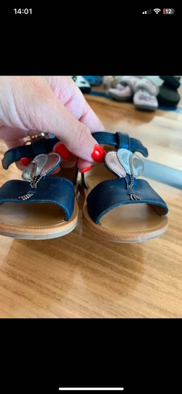 Sandales Pom d’api taille 19 - photo numéro 4