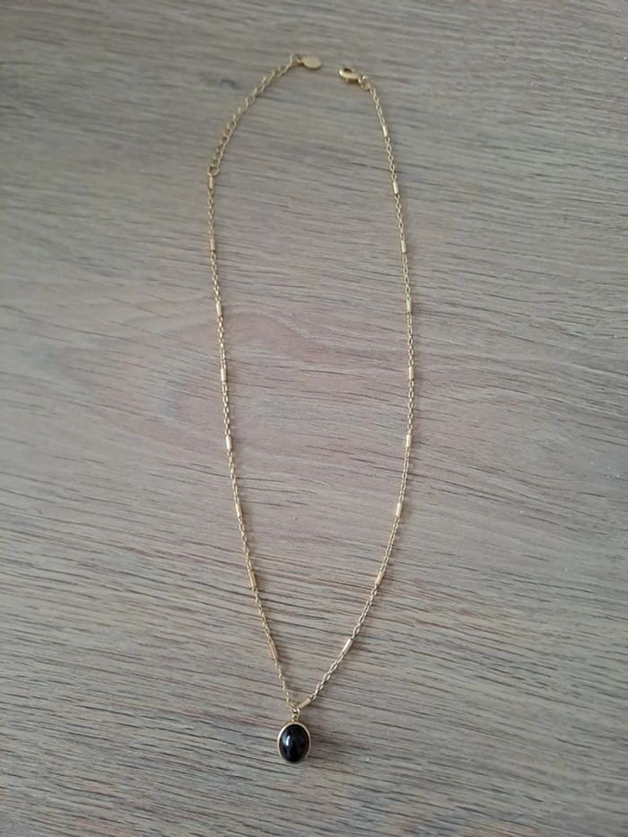 Collier imitation onyx - photo numéro 2