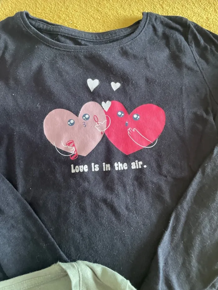Lot tee shirts fille 4 ans - photo numéro 4