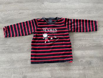 T-shirt manches longues 18 mois Terre de marins