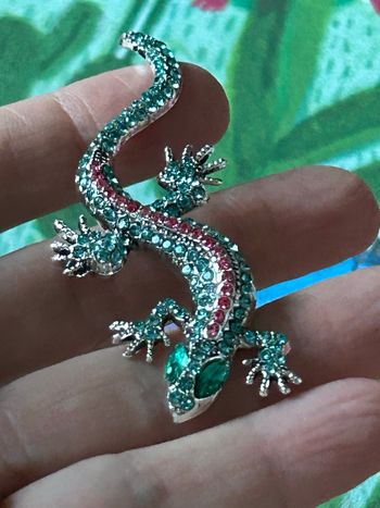 Broche lézard 