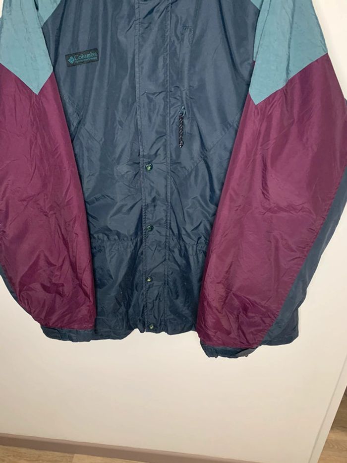 C’est / blouson Kway coupe vent imperméable Columbia vintage année 80-90 - photo numéro 6
