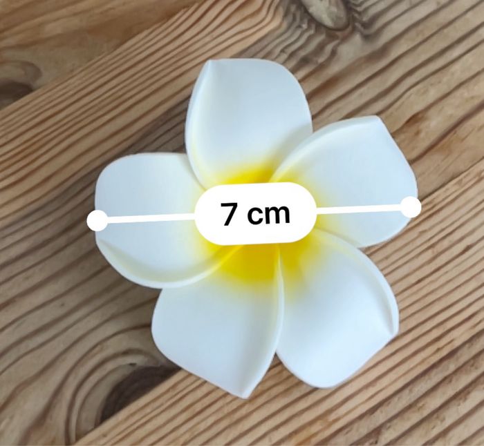 3 fleurs de Tipanier à mettre dans les cheveux 🌺 - photo numéro 5
