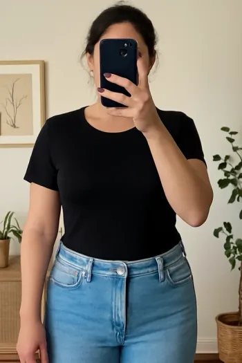 Tee shirt noir - Taille L