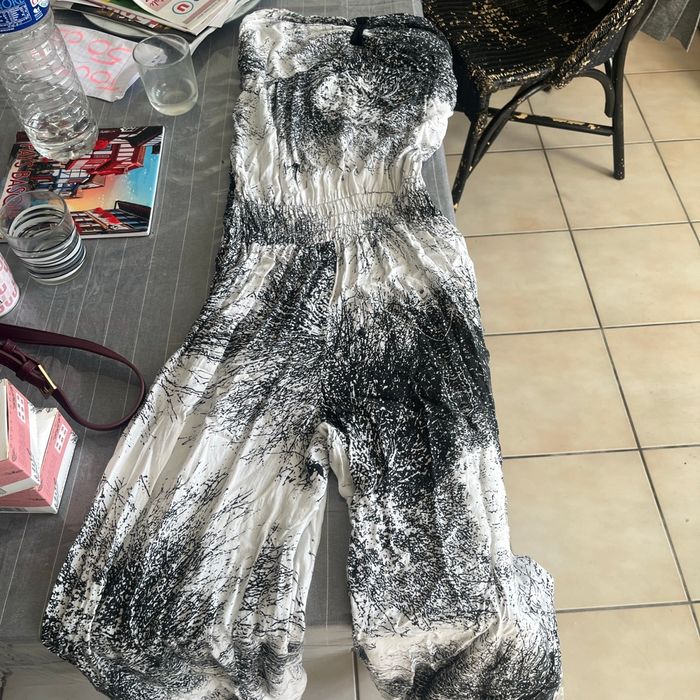 Combi pantalon sans bretelle