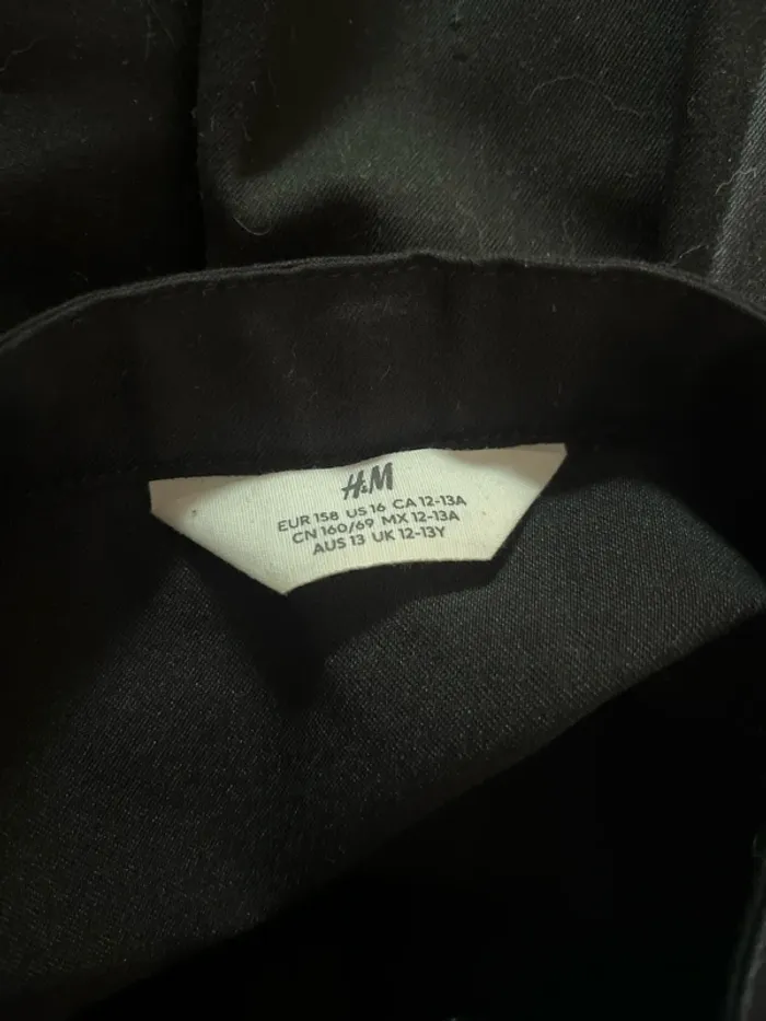 Jupette noire H&M 12 ans - photo numéro 3
