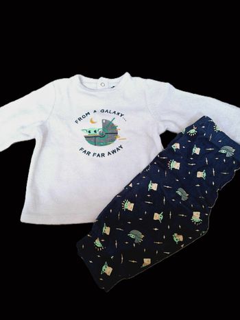 Pyjama 2 pièces Star Wars Grogu 12 mois