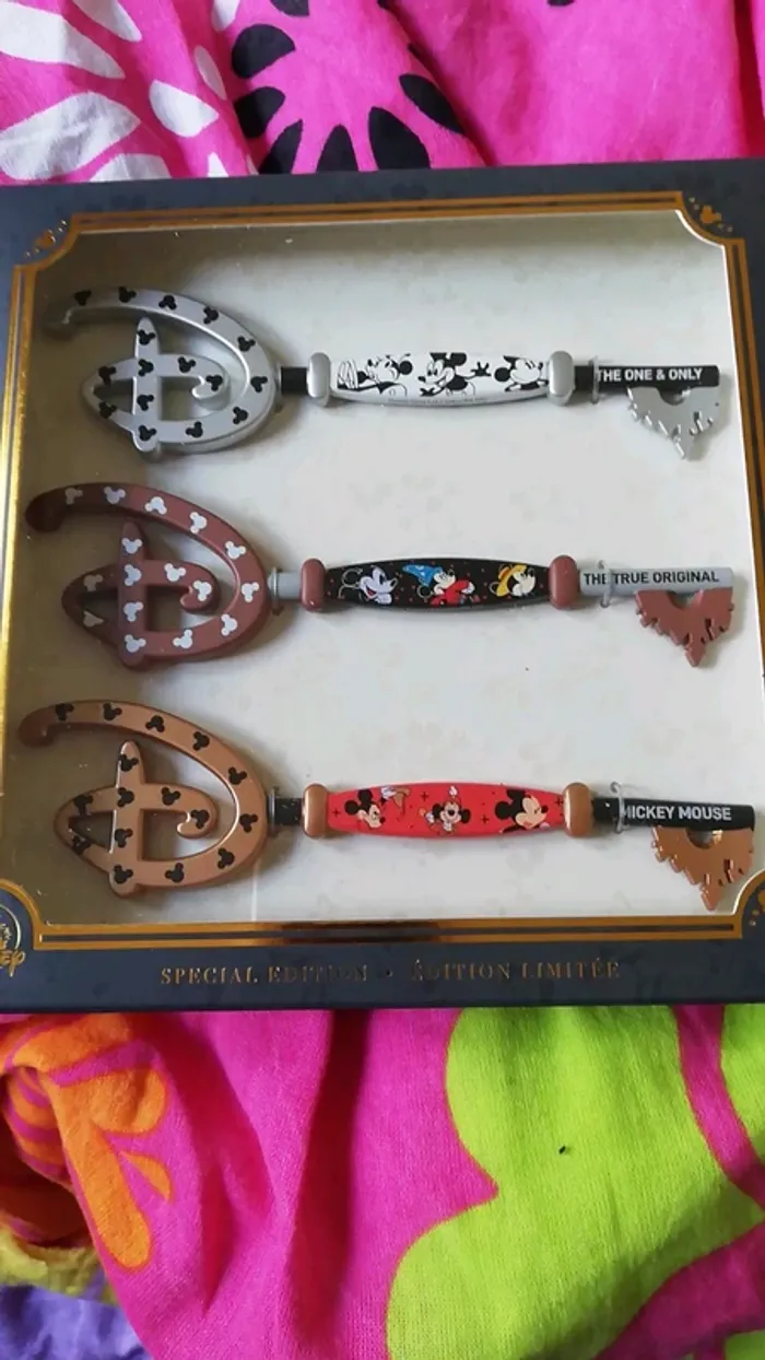 Clé mickey disney - photo numéro 2