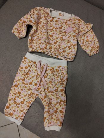 Ensemble fille 3 mois