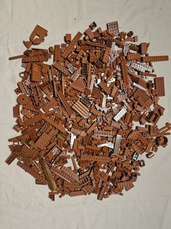 1kg lego vrac marron 