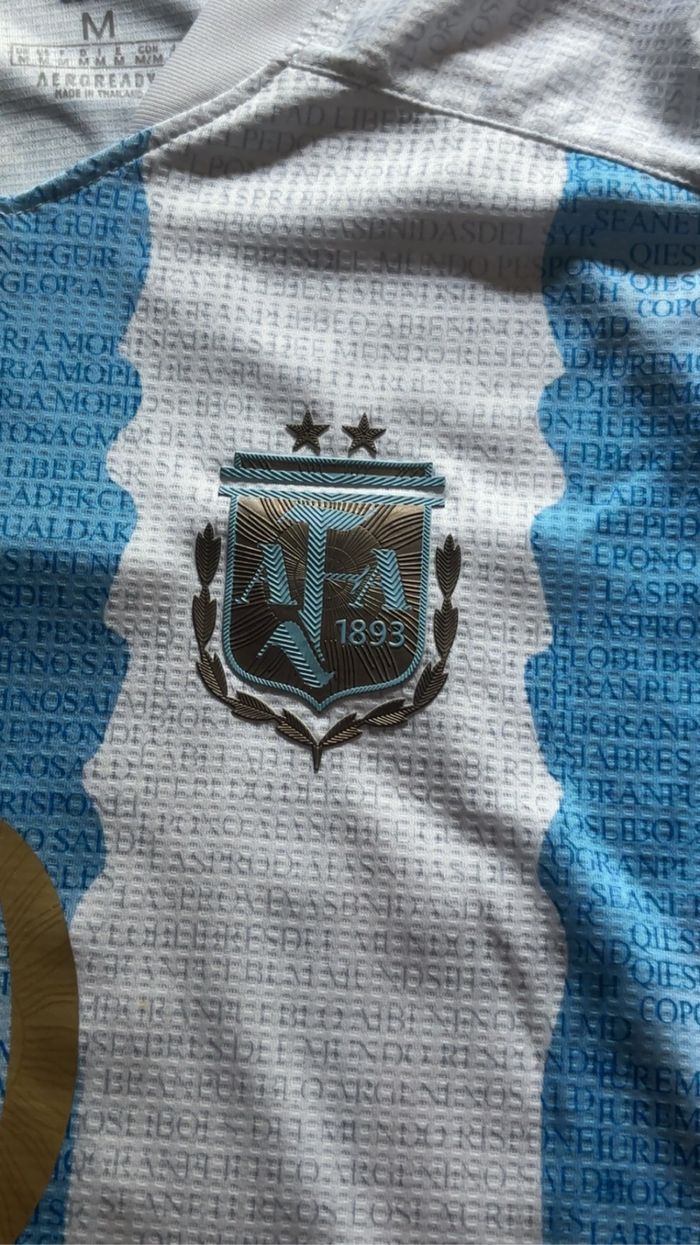 Maillot Argentine Messi édition Maradona - photo numéro 4