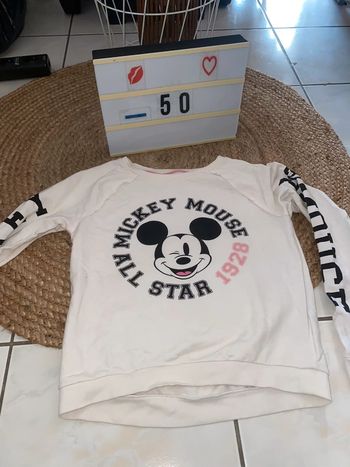 Pull mickey 12 ans hm