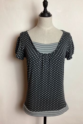 Teeshirt noir et blanc Tissaia 38/40