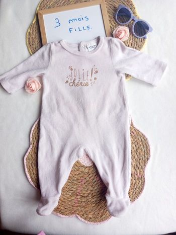 Pyjama fille 👧 3 mois