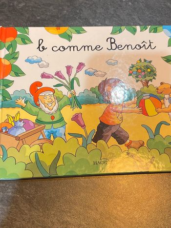 Livre jeunesse mes premiers pas vers la lecture b comme benoît