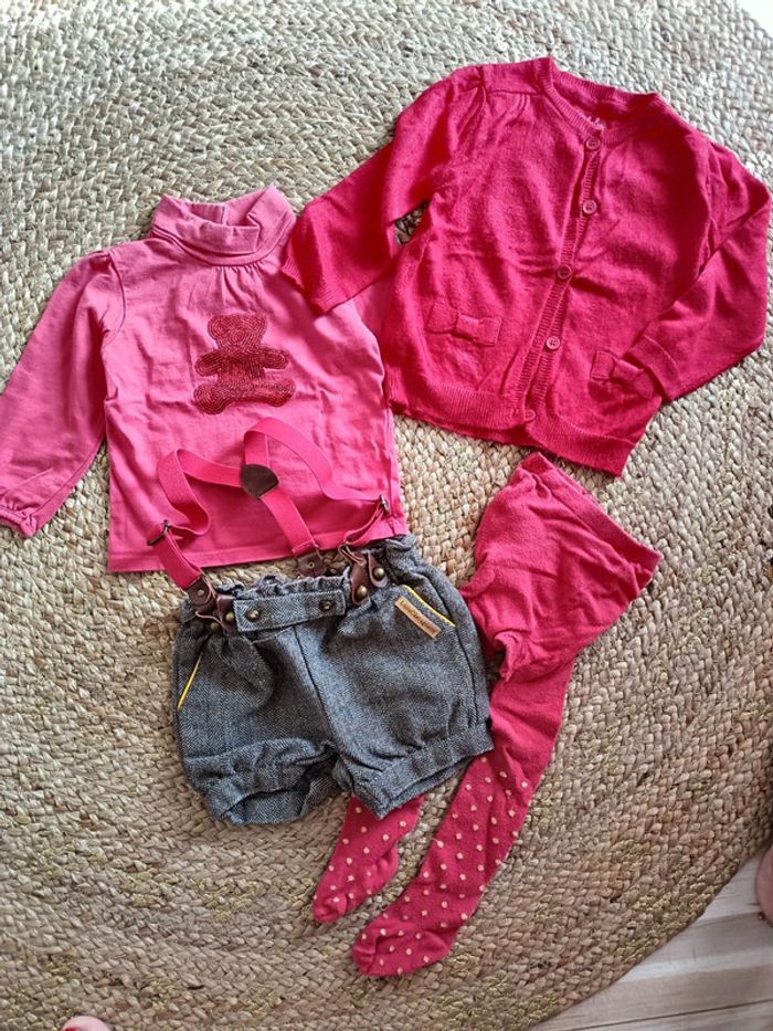 Ensemble lulu castagnette