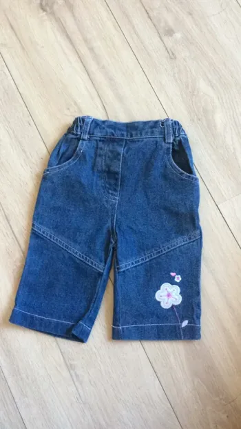 Jean bébé fille 6 mois