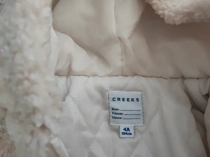 Manteau creeks 4 ans - photo numéro 2