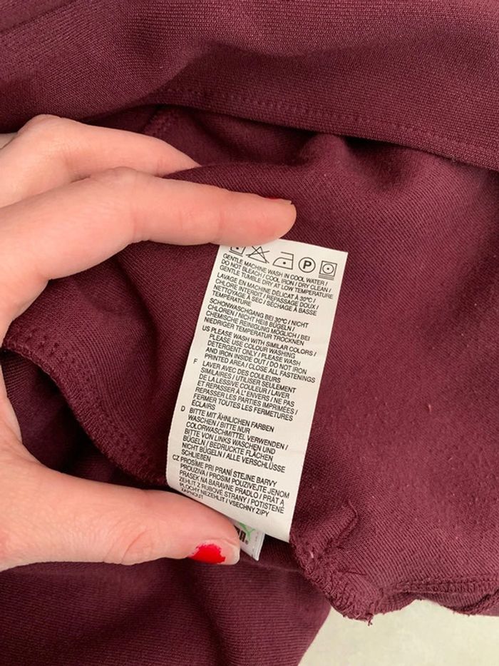 sweats Puma bordeaux taille S - photo numéro 6