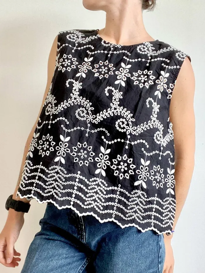 Blouse esprit Grèce - photo numéro 2
