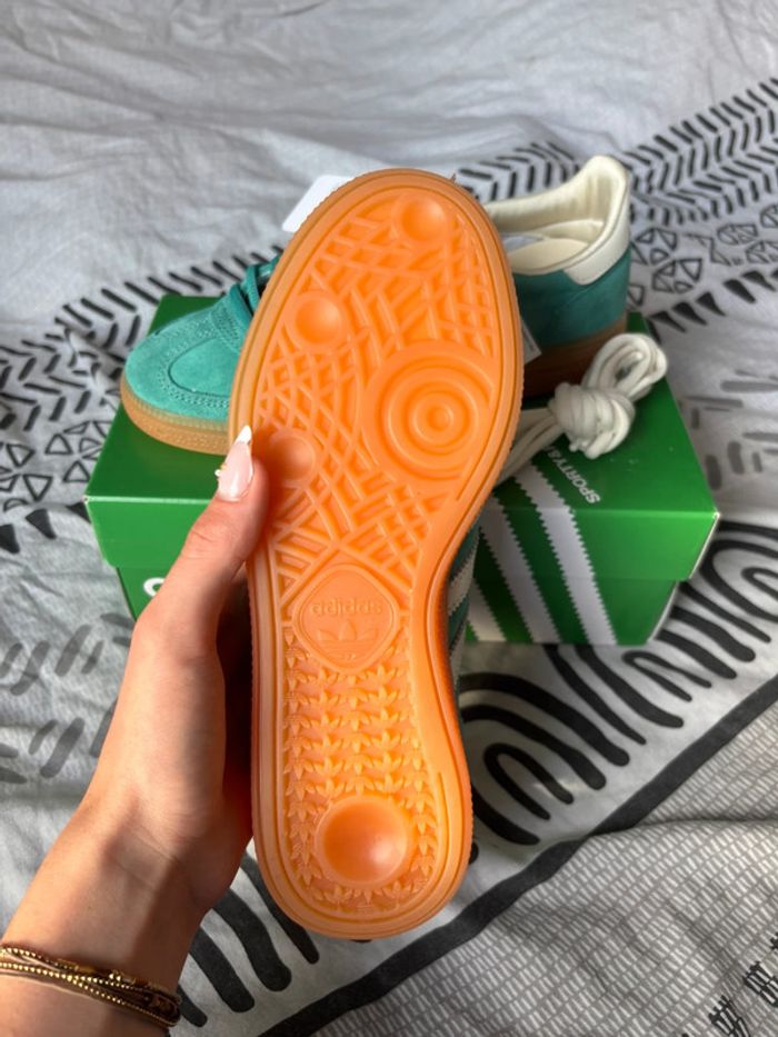 Baskets Basses Femme adidas Handball Spezial Sporty & Rich Green - Taille 37 1/3 - photo numéro 5