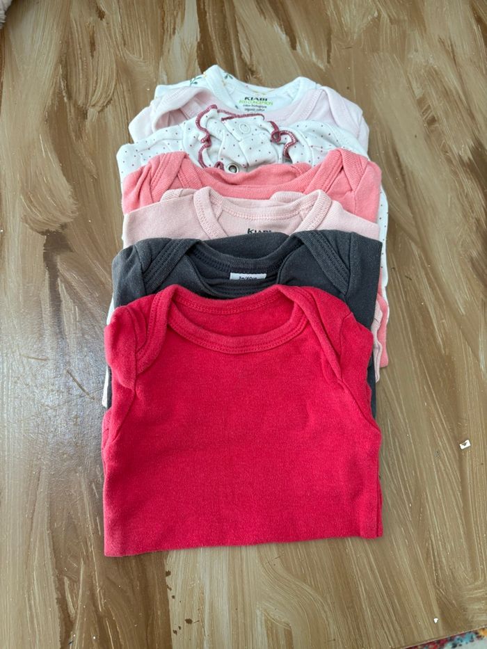 Lot 7 bodies manches longues 3 mois