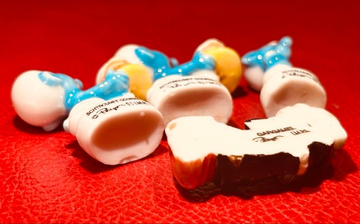 Lot 4 fèves Schtroumpfs - Peyo - photo numéro 2