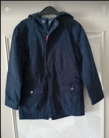 Manteau à capuche garçon 8 ans