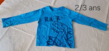Tee shirt à longue manche 2/3 ans
