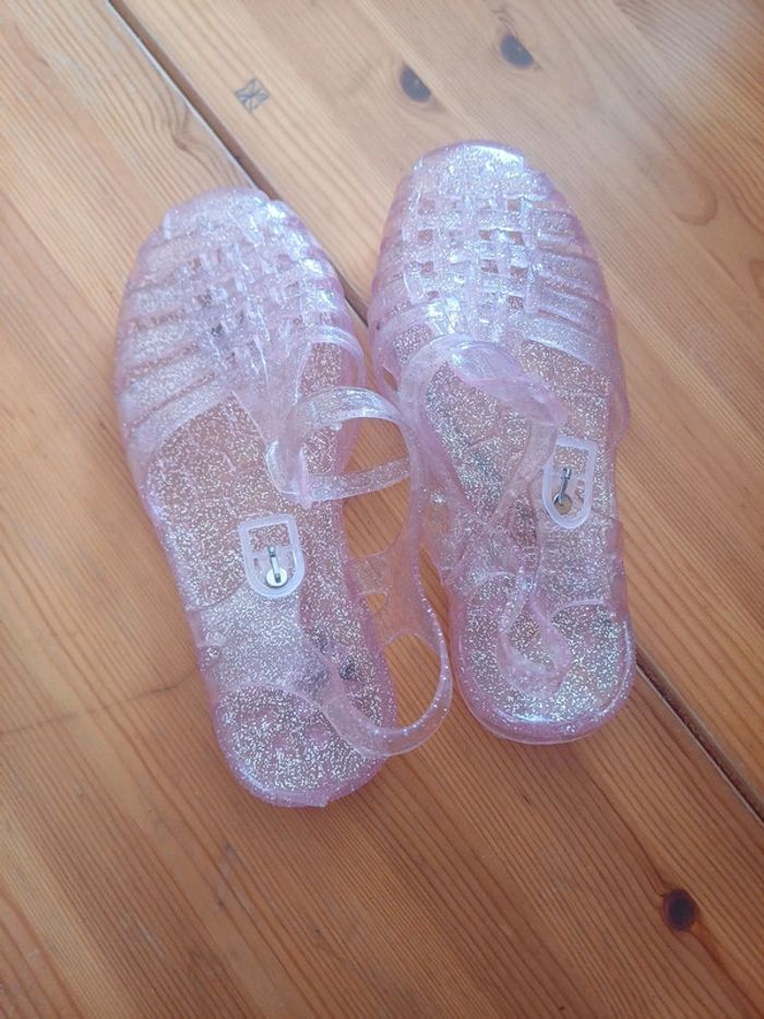 Chaussures d'eau roses à paillettes - photo numéro 3