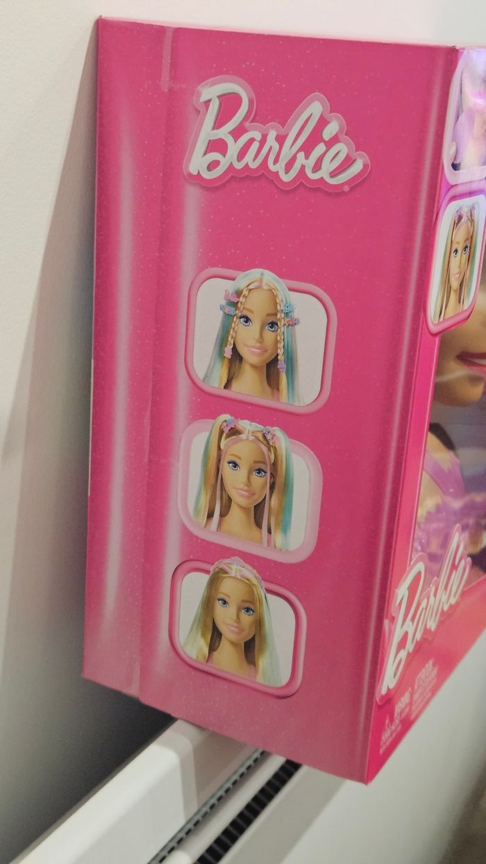 Tête à coiffer Barbie blonde avec ses accessoires - photo numéro 7