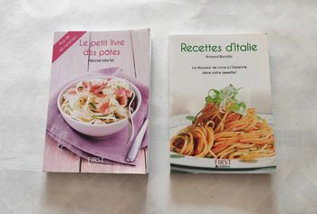 Livres recettes Italiennes