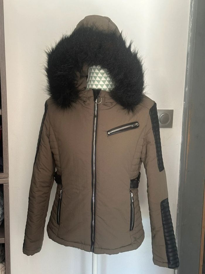 Veste à capuche Kaki - photo numéro 2