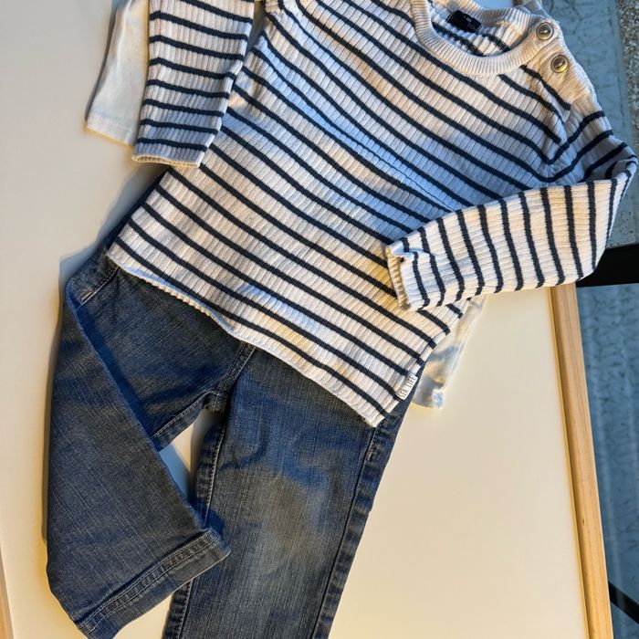 Mini lot vêtements 18 mois mi-saison Petit champion - photo numéro 7