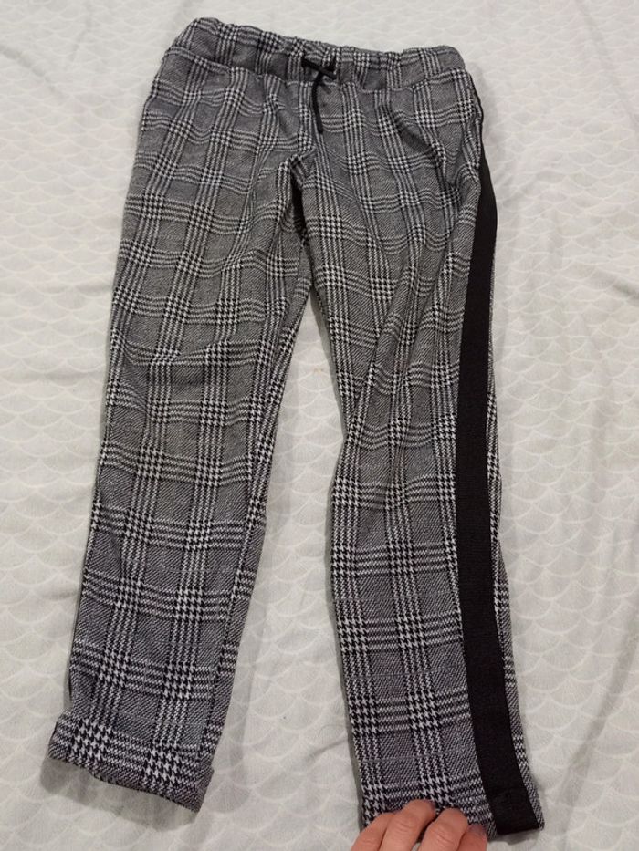 Pantalon à carreaux