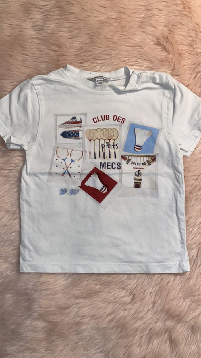 T-shirt club des p’tits mecs Pommette