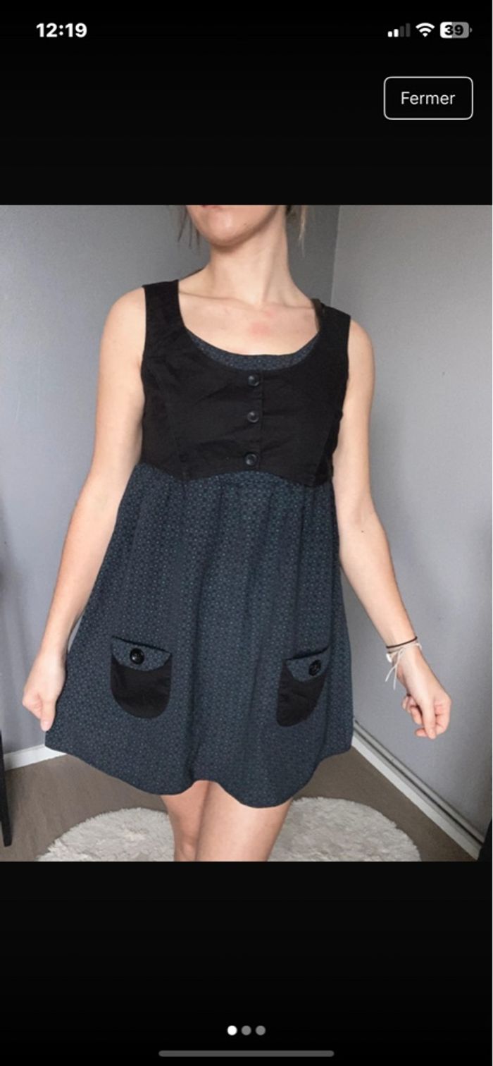 Robe noir cache cache taille s - photo numéro 3