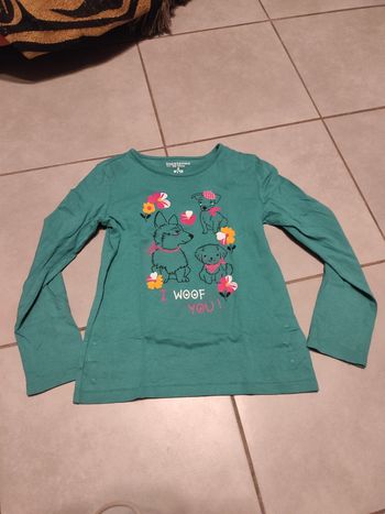 (5) t-shirt manches longues